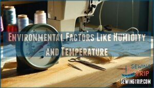 environmental factors like humidity and temperature
