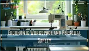 ergonomic workspace and personal safety