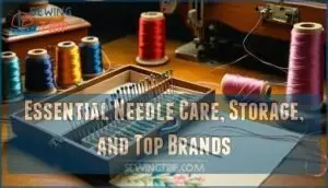 essential needle care, storage, and top brands