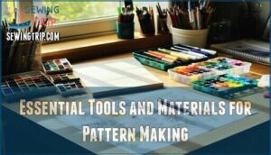 essential tools and materials for pattern making
