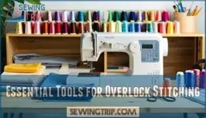 essential tools for overlock stitching