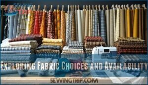exploring fabric choices and availability