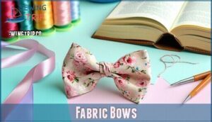 fabric bows