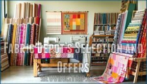 fabric depot’s selection and offers