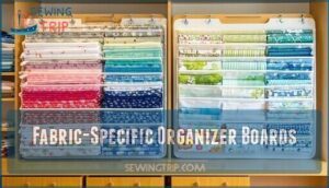 fabric-specific organizer boards