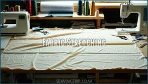 fabric stretching