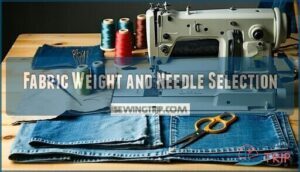 fabric weight and needle selection