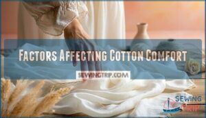 factors affecting cotton comfort