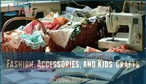 fashion, accessories, and kids’ crafts