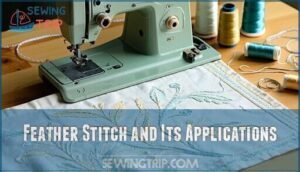 feather stitch and its applications