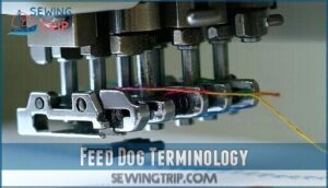 feed dog terminology