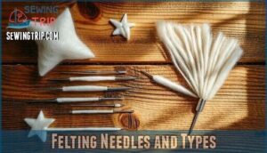 felting needles and types