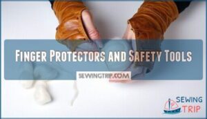 finger protectors and safety tools