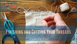 finishing and cutting your threads