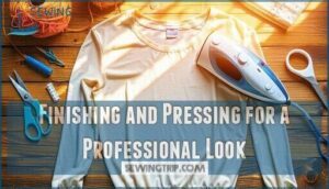 finishing and pressing for a professional look