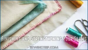 finishing and strengthening your seams