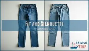 fit and silhouette fit and silhouette