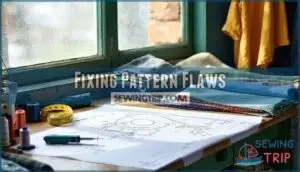 fixing pattern flaws