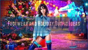 footwear and holiday outfit ideas