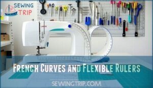 french curves and flexible rulers