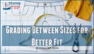 grading between sizes for better fit