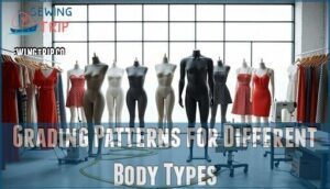 grading patterns for different body types