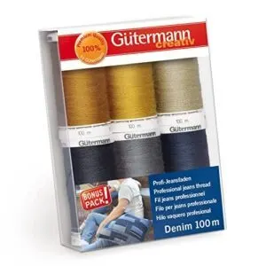 Gutermann Thread Denim 6 SPLS B07QC3MXXC