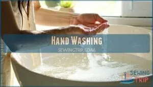 hand washing