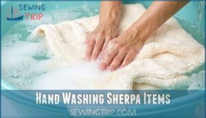 hand washing sherpa items