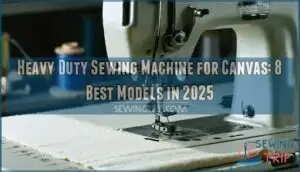 heavy duty sewing machine for canvas