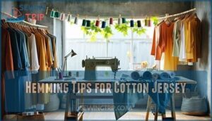 hemming tips for cotton jersey