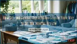 how come sewing combat depression
