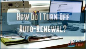 how do i turn off auto-renewal