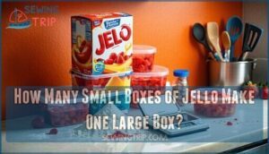how many small boxes of jello make one large box