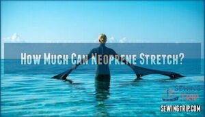 how much can neoprene stretch
