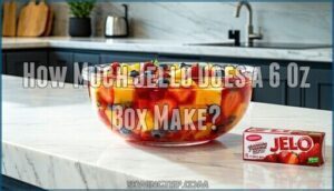 how much jello does a 6 oz box make