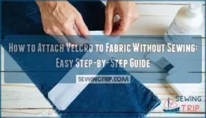 how to attach velcro to fabric without sewing