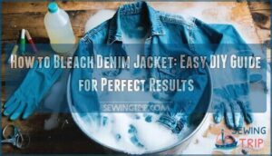 how to bleach denim jacket