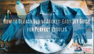 how to bleach denim jacket