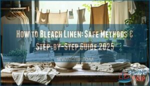 how to bleach linen