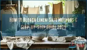 how to bleach linen