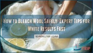 how to bleach wool