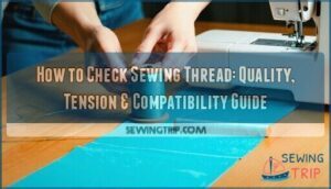 how to check sewing thread