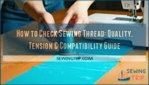 how to check sewing thread