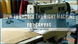 how to choose the right machine for canvas