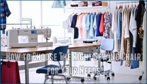 how to choose the right sewing chair for your needs