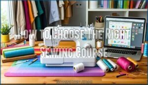 how to choose the right sewing course