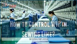 how to control wip in sewing line