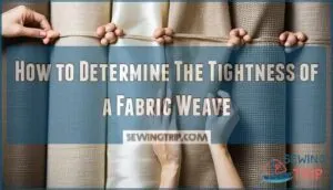 how to determine the tightness of a fabric weave how to determine the tightness of a fabric weave