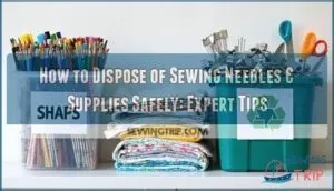 how to dispose of sewing